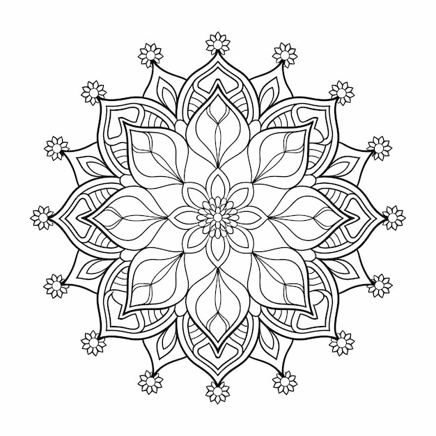 ornate mandala design