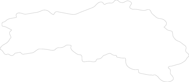 Контурная карта Орна, Франция
