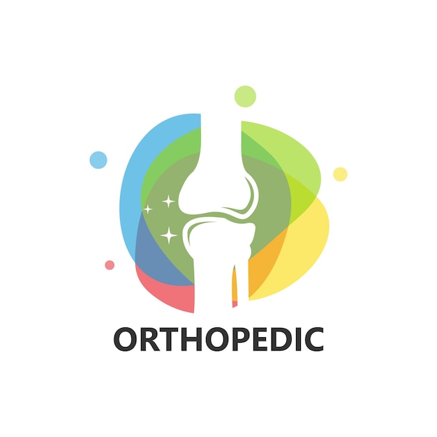 Orthopedische Logo Template Design Vector, embleem, Design Concept, creatief symbool, Icon