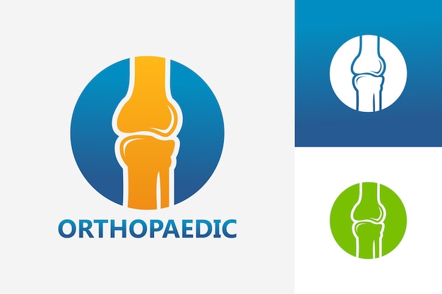 Orthopedische Logo Template Design Vector, embleem, Design Concept, creatief symbool, Icon