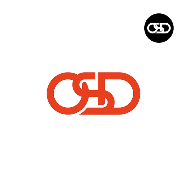 OSD Letter Monogram Logo Ontwerp