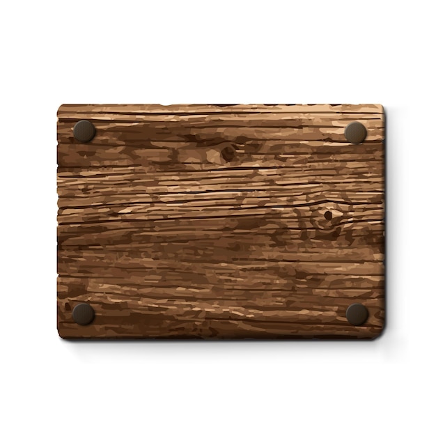 Oude retro doorzichtige houten plank