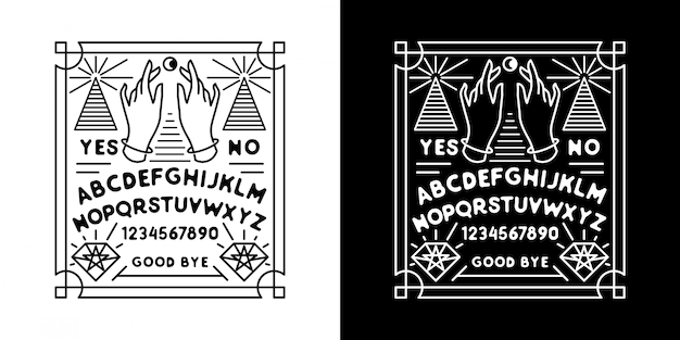 Vector ouija board