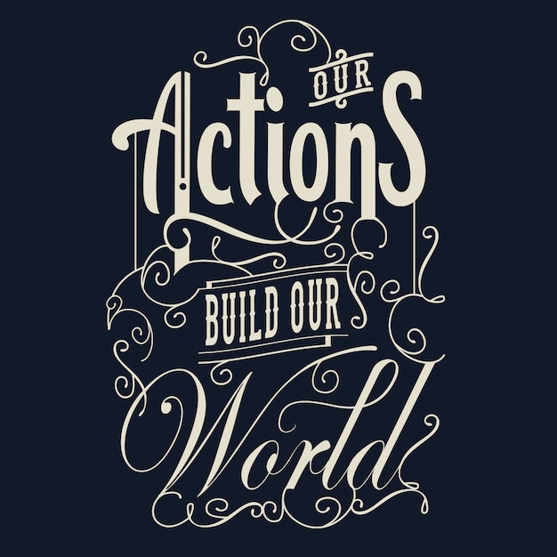 Our Action Build our World