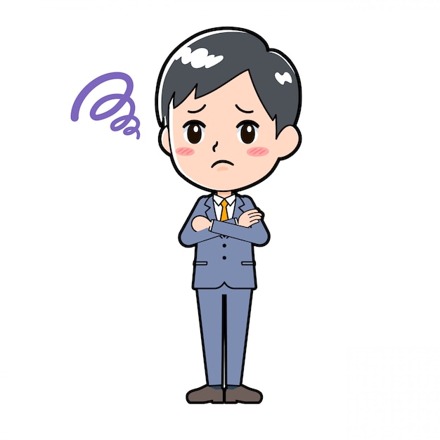 아웃 라인 Businessman_disappointed