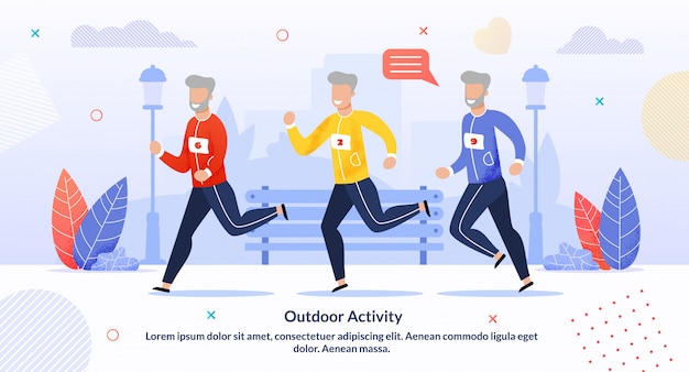 Outdoor activiteit voor ouderen motivatie infographic