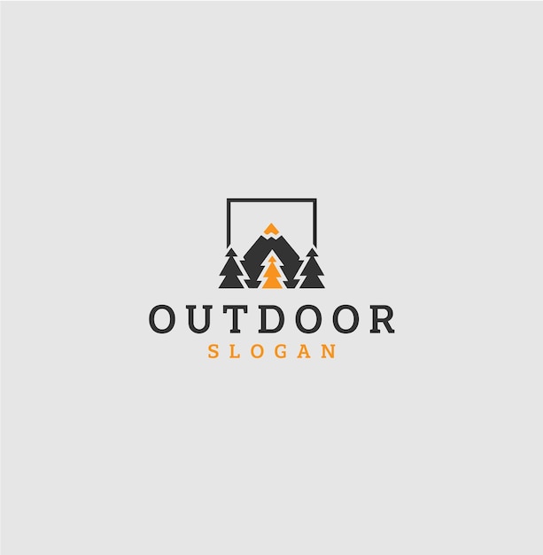 Outdoor logo ontwerp