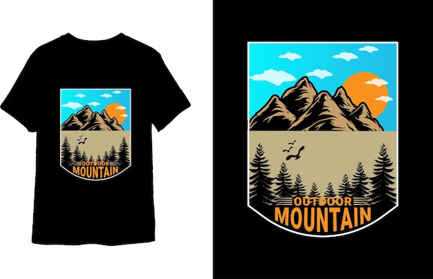 Outdoor Tshirt design