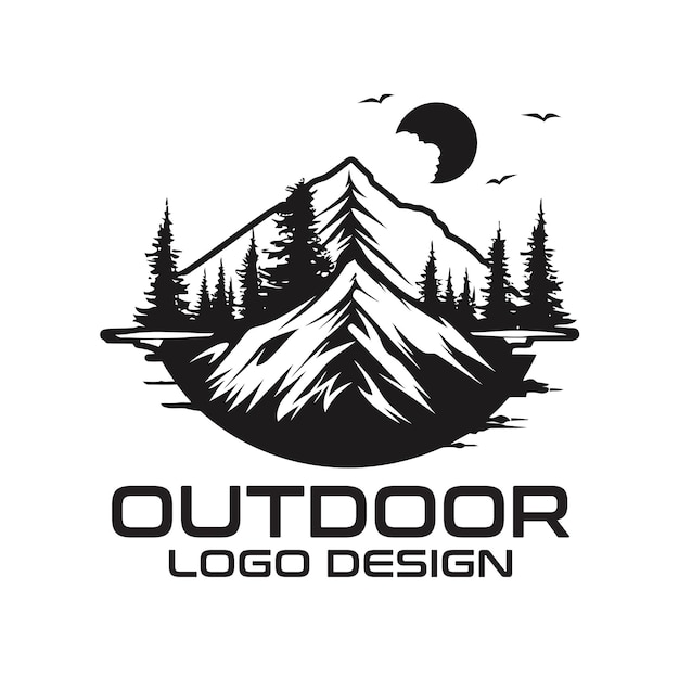 Outdoor Vector Logo Design