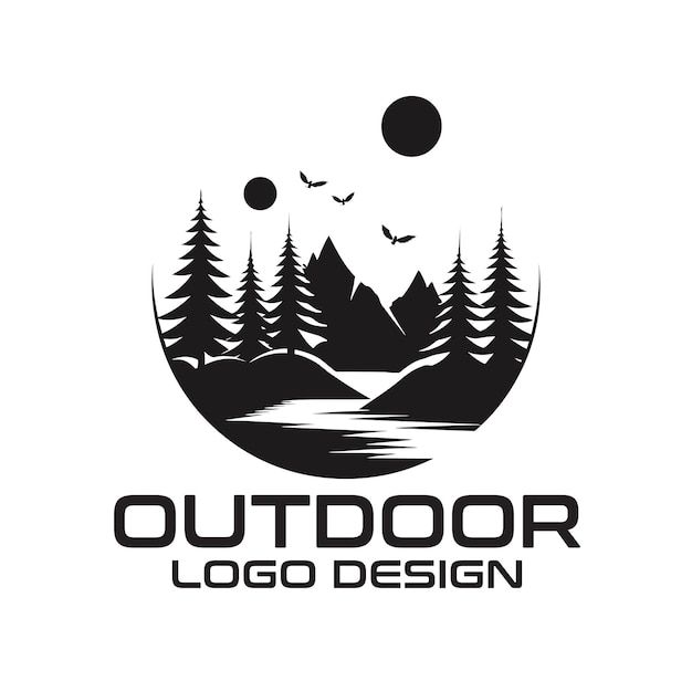 Outdoor Vector Logo Design