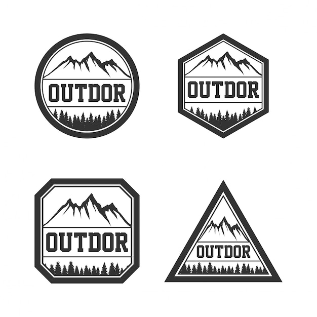 Vector outdor vintage logo