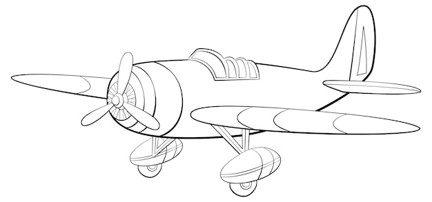 Outline of Classic Vintage Aircraft