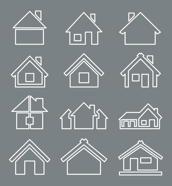 Outline house icon