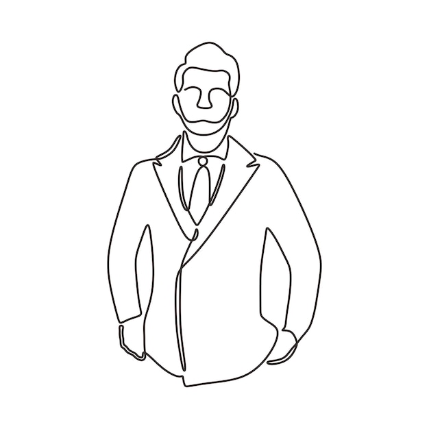 A outline human graphic conceptual draw