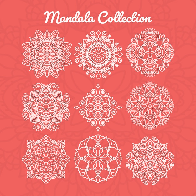 Outline Mandala Collection