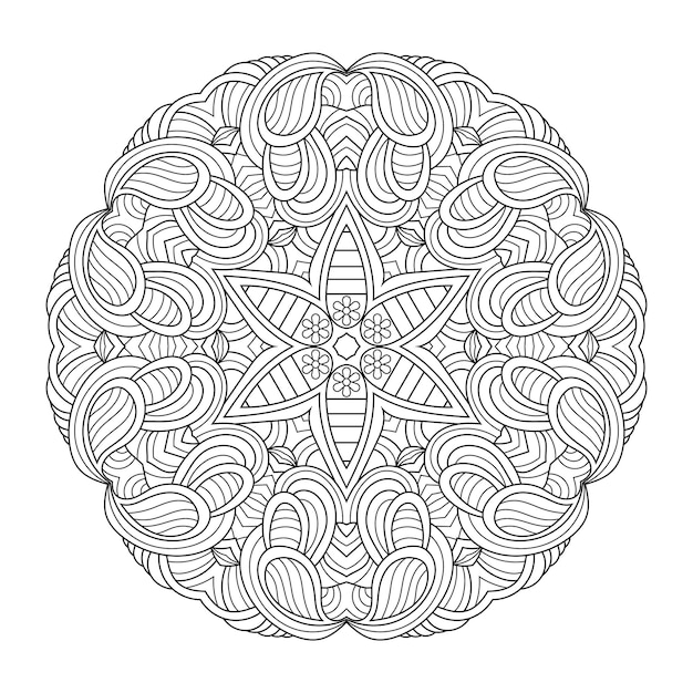그린 만달라 (outlined mandala)
