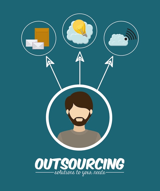 Vector outsourcing digital design