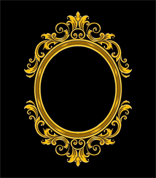 oval border ornament