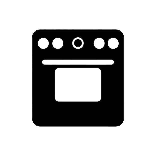 Oven icon Simple Vector Illustration