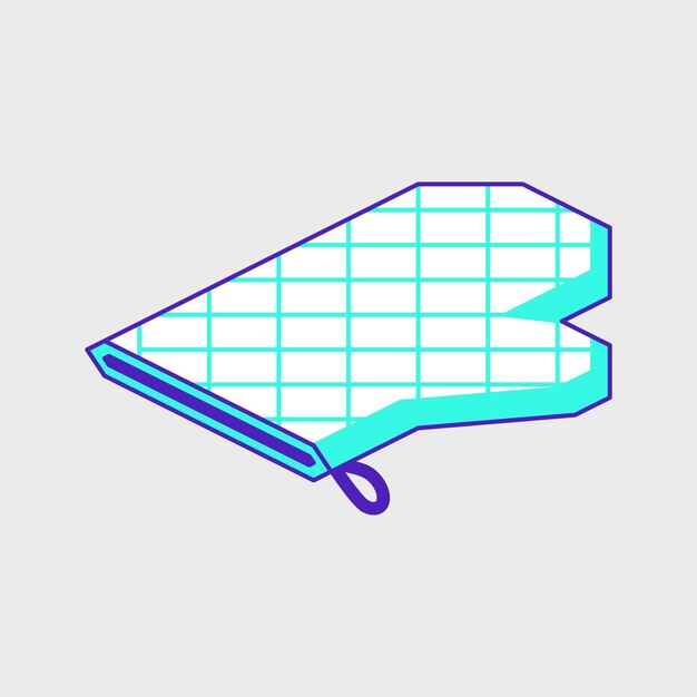 Ovenwant isometrische vector pictogram illustratie