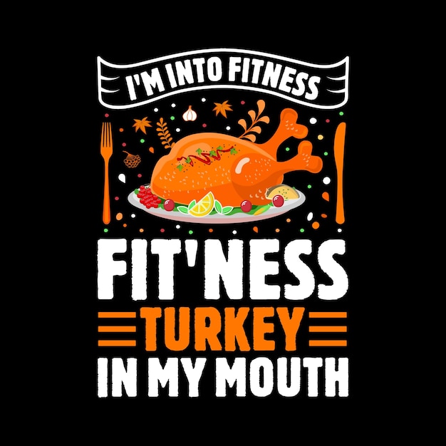 Over Thanksgiving T-shirt ontwerpsjabloon