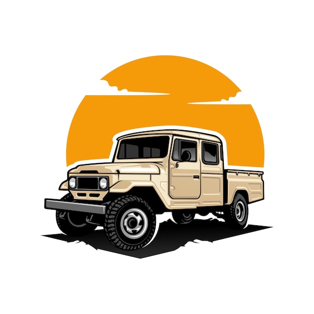 overland SUV 4x4 vrachtwagenlogo