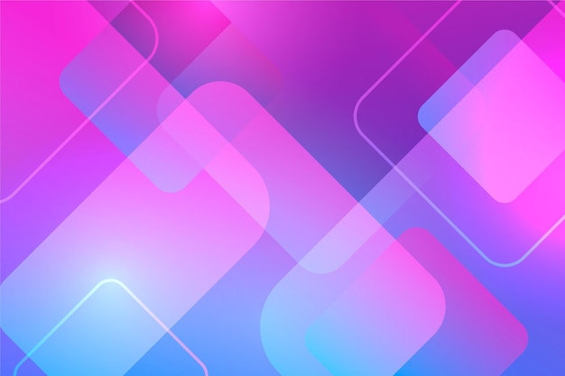 overlapping forms background concept