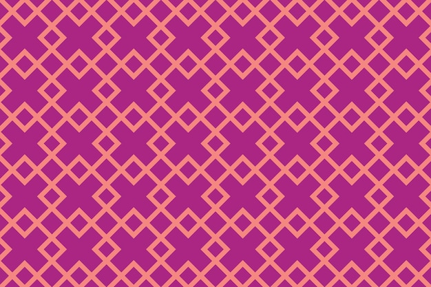 Overlapping quilted outline square pattern geometry