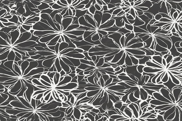Вектор Наложение абстрактной цветочной текстуры для текстиля