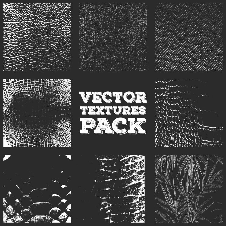 Vector overlay textures set stamp with grunge effect