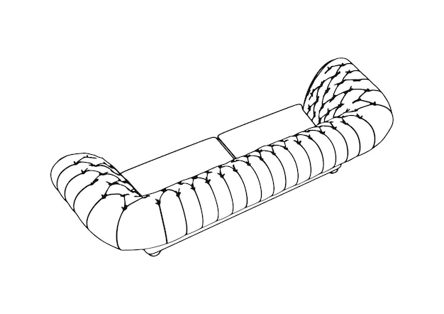 Overzicht bank witte achtergrond vector