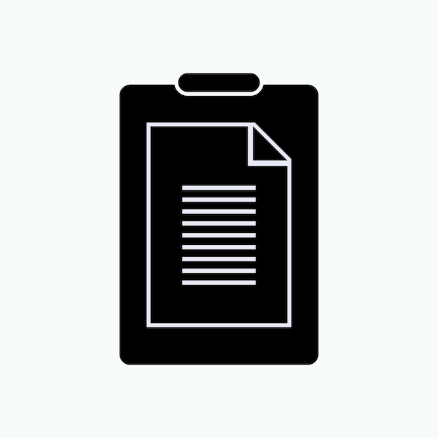Overzicht pictogram samenvatting recapitulatie symbool vector