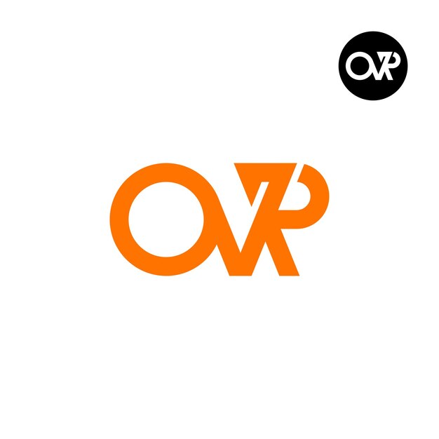 OVP Letter Monogram Logo Ontwerp