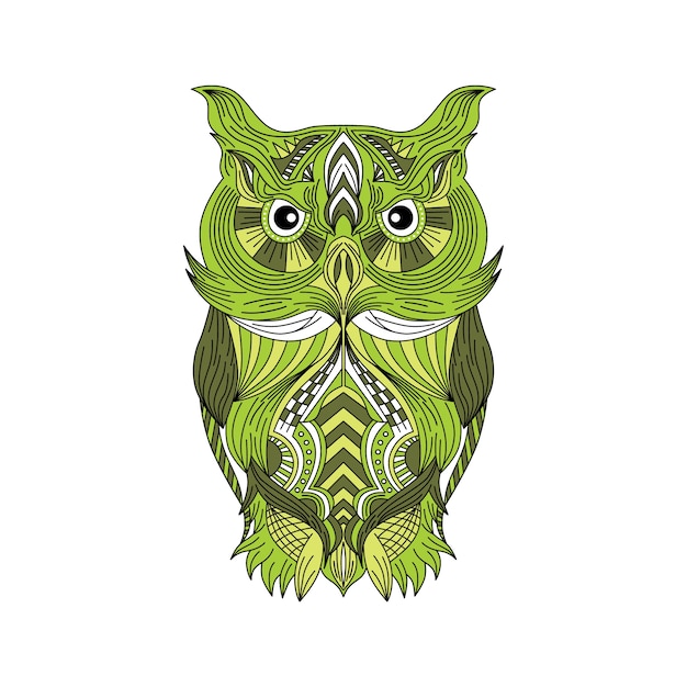 Owl art theme