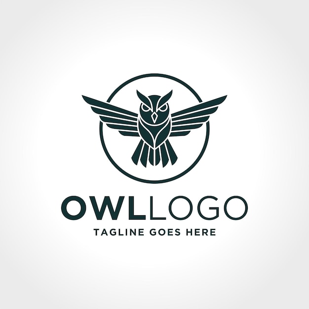 Owl Bird Modern Simple Logo Eye Catching