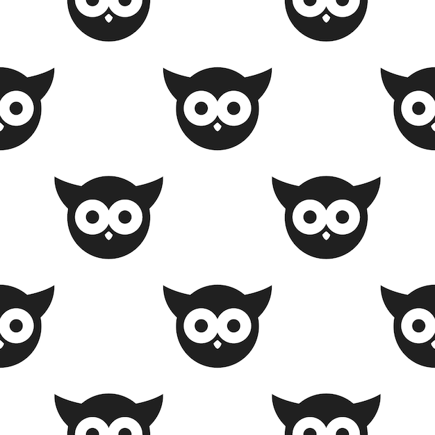 Owl icon illustration