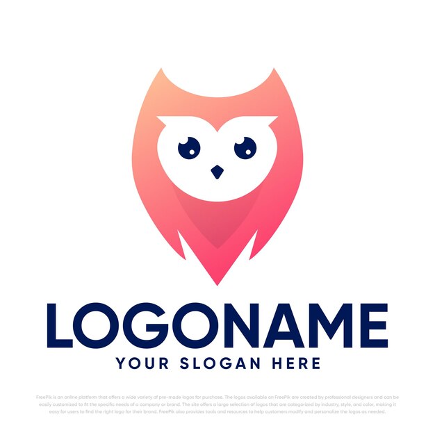 owl logo design