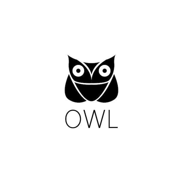 Owl logo graphic design concept