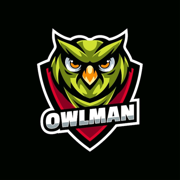 Owl Logo Mascot Designs template