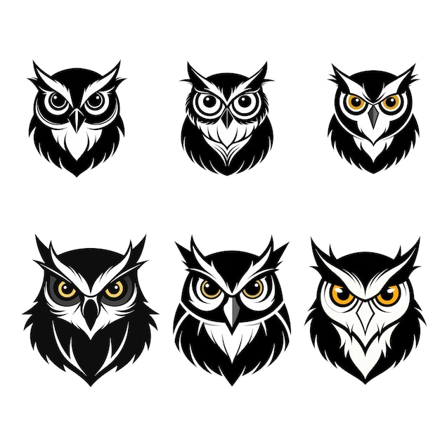 Vector owl logo