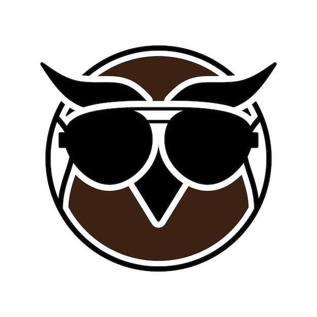 Vector owl logo