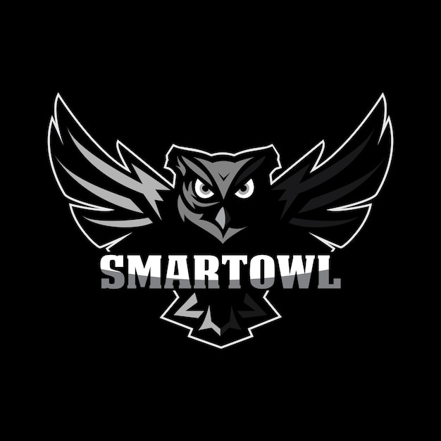 Вектор Логотип owl mascot