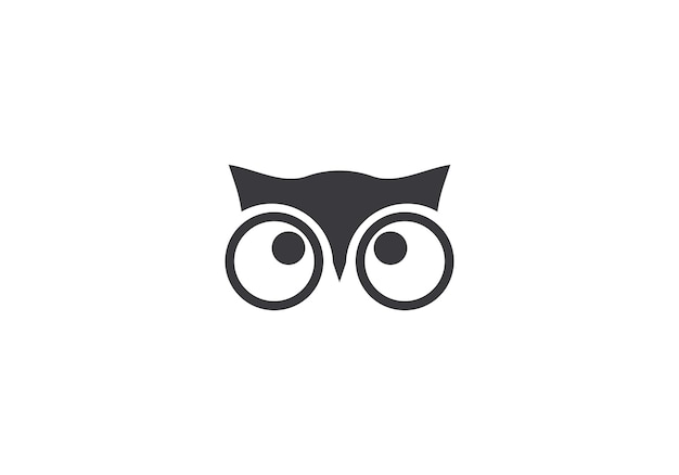 Owl sjabloon logo