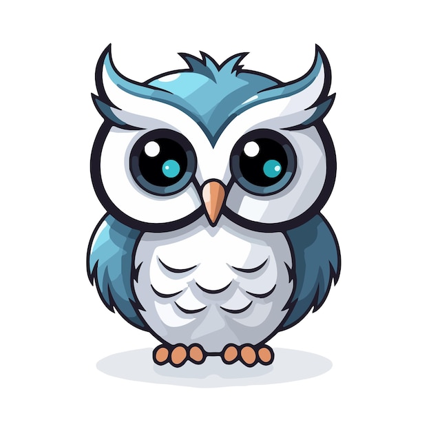 owl sketch vector