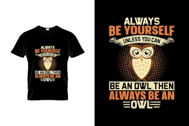 Owl Tshirt design