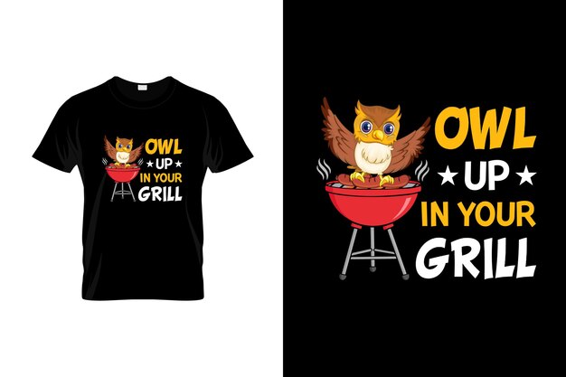 Owl tshirt design