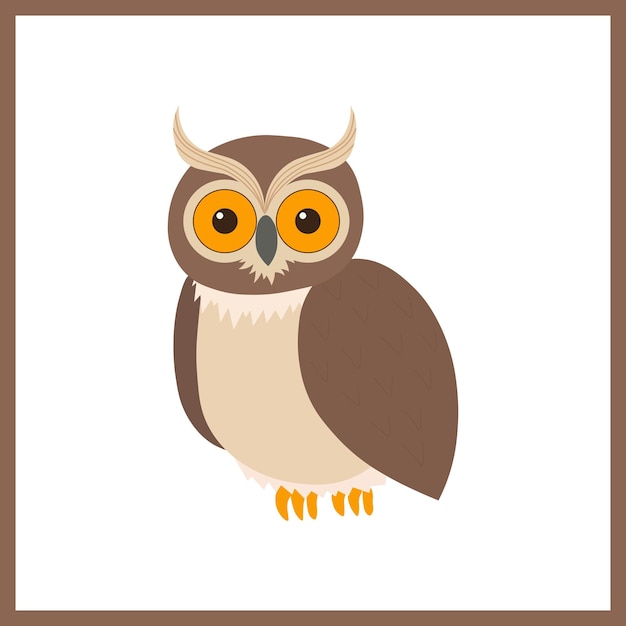 Vector owl vec