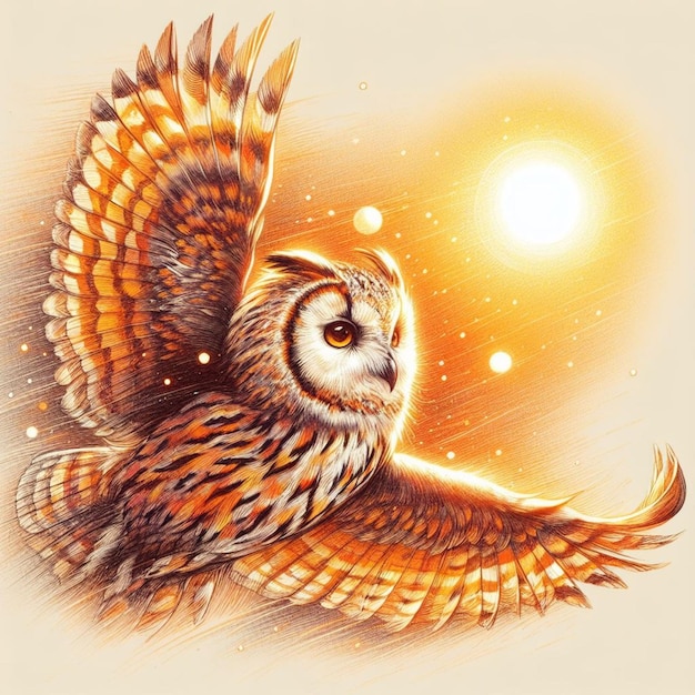 Owl vector illustratie