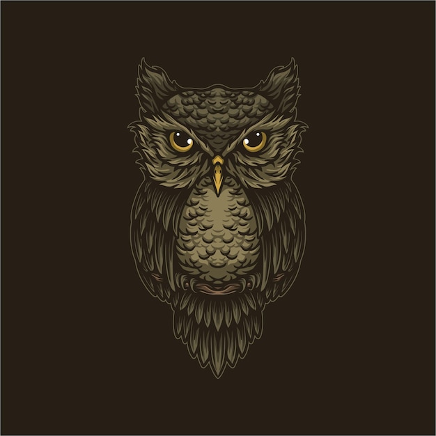 Owl vector illustration