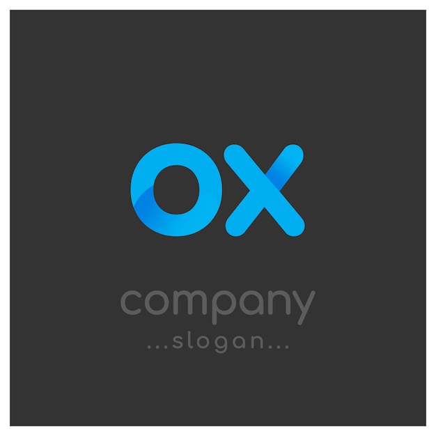 Ox logo ontwerp